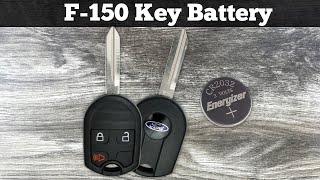 2011 - 2014 Ford F150 Key Fob Battery Replacement - How To Change Replace F-150 Remote Key Batteries