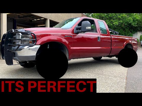 Ford 7.3 Powerstroke Finally Gets Some Stance: New Wheels and Tires