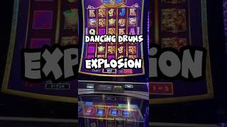 🥁Dancing Drums Explosion-LOW bet but BIG WIN💰💥#shorts #slots #casino #games