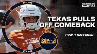 Texas STAYED IN THE FIGHT! How Texas STORMED BACK to Beat Ohio State | SVPod