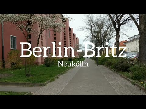 Berlin-Britz - Hufeisensiedlung, Schloss-  und Gutshof Britz, Spaziergang