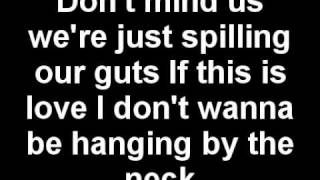 Setting yourself up for sarcasm lyrics