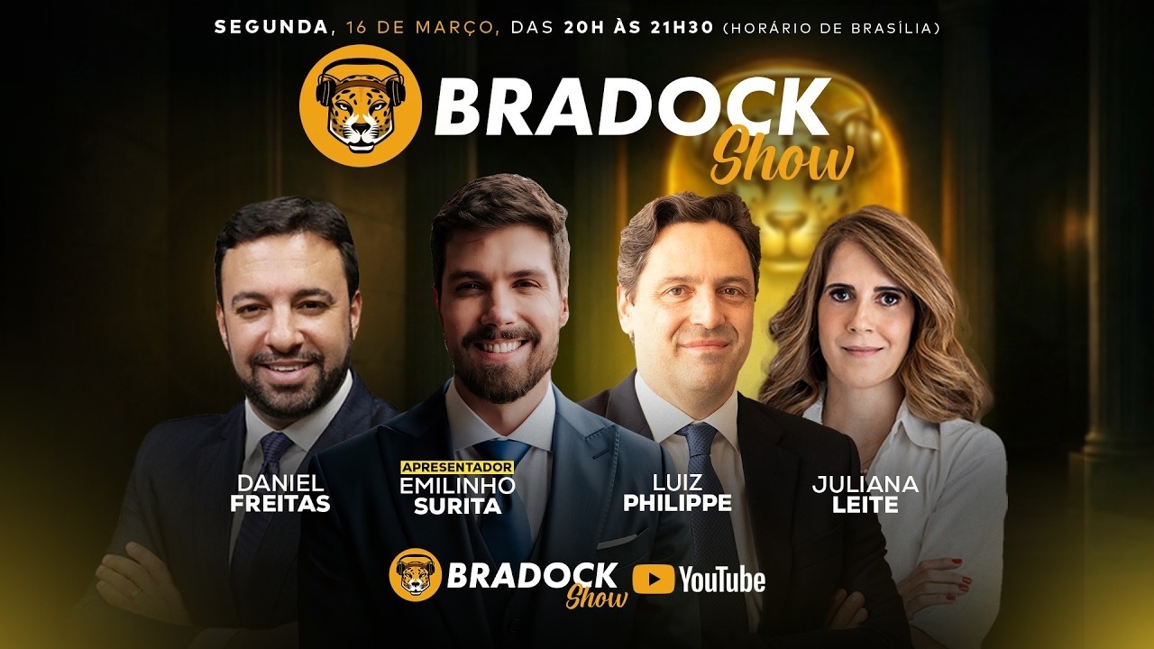 Bradock Show 16/03/26 - Emilinho Surita, Luiz Philippe, Ju Leite e Daniel Freitas