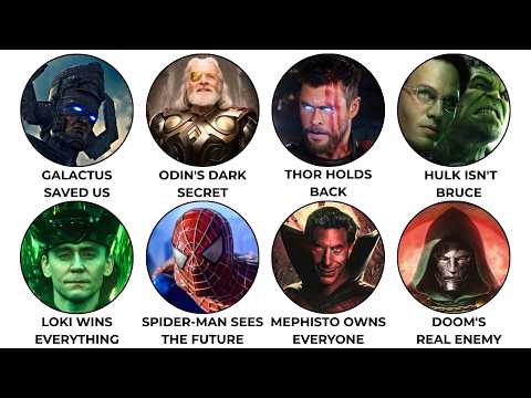 EVERY CRAZY MARVEL THEORY THAT COULD ACTUALLY REWRITE THE MCU