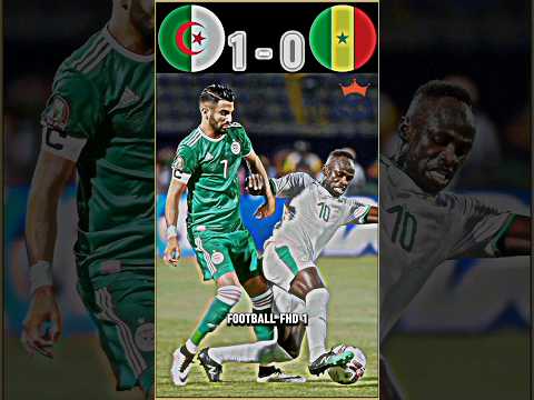 Algeria vs senegal match | Africa Cup of Nations 2019 🔥🤯