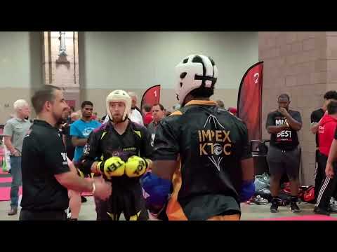 Avery Plowden vs Brandon Ballou Point Fighting at the Amerikick Internationals