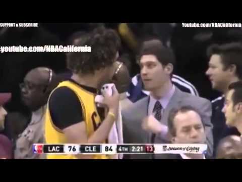 Blake Griffin   A Varejao ''EXTREME FIGHT''   Clippers vs Cavaliers   December 7  2013   NBA 2013 14