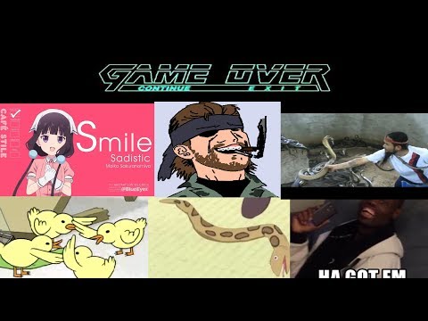 Metal Gear GAME OVER Memes Comp.