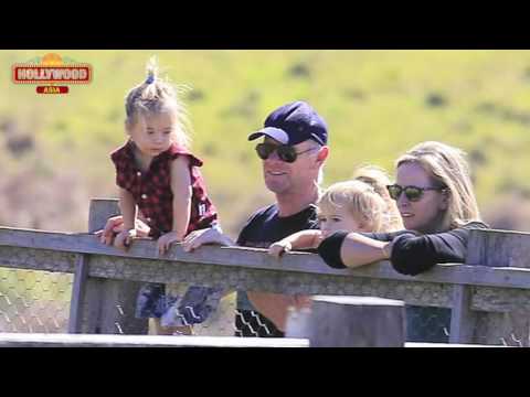 Chris Hemsworth And Elsa Pataky Family Outing In Malibu   Hollywood Asia