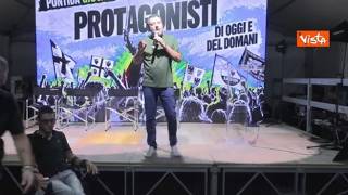 Salvini: «Per la mia Lega disposto a finire in galera pur di difendere nostre idee e confini»