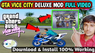 Gta Vice City Deluxe Mod PC | install Deluxe Mod for gta vice city| ShakirGaming