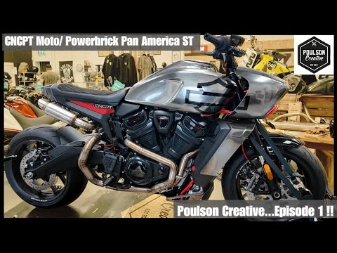 A New Beginning For Us.. Poulson Creative Scrummer, CNCPT Pan America Harley, Chat & More! Episode 1