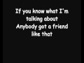 Hawk Nelson - Friend Like That (Lyrics) 