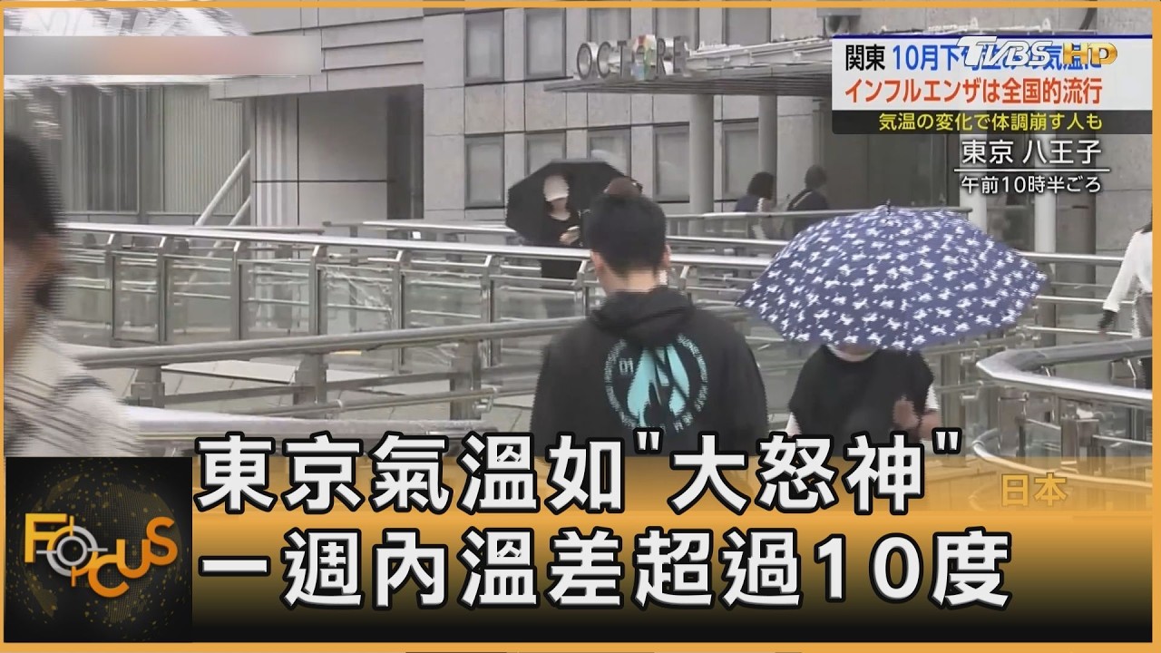 FOCUS全球新聞／先深秋.後盛夏　東京忽冷忽熱　又飆30度高溫