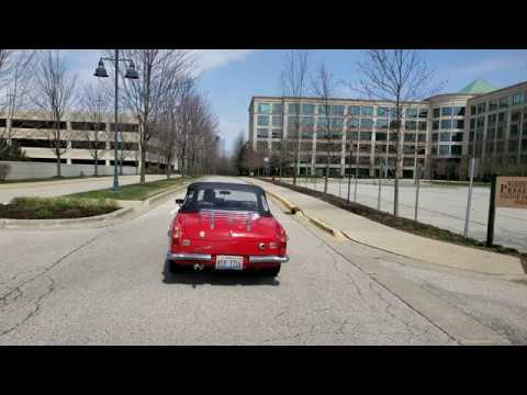 Supercharged MGB with Moss Tourist Trophy Exhaust (454-569)