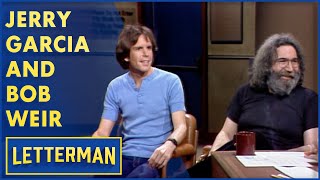 Grateful Dead&#39;s Jerry Garcia And Bob Weir On Why They Let Fans Record Their Shows | Letterman