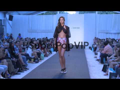 Models walk the runway during 6 Shore Road - Mercedes-Ben...