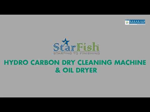 Hydro carbon dry cleaning semi auto machine for industries