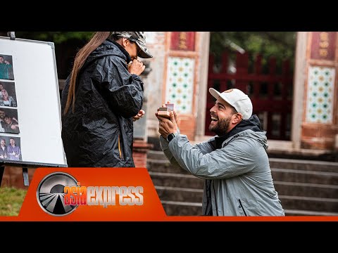 Moment unic la Asia Express! Speak o cere în căsătorie pe Ștefania: "Vrei să fii soția mea?"