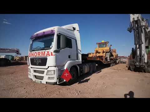 HUKARGO-CATERPILLAR D7 DOZER- ABNORMAL TRANSPORT-MINING