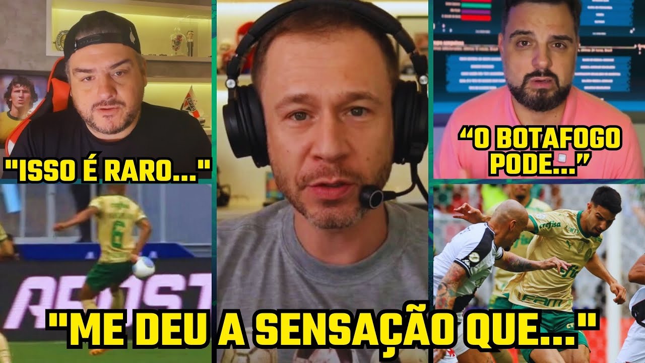 SENSATEZ NA MÍDIA! TIAGO LEIFERT, RICA PERRONE E CHICO GARCIA SÃO SINCEROS SOBRE O PALMEIRAS