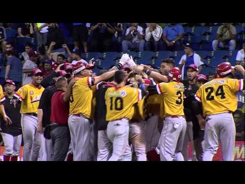 Hightlights HD CARDENALES  VS LEONES 2015 30 DE DICIEMBRE 2015
