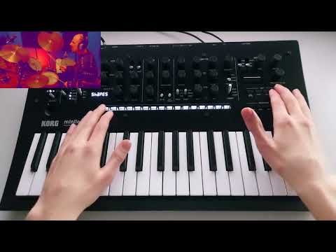 Funky Minilogue XD Live Looping to Drums by Max Sansalone (dimsunk)