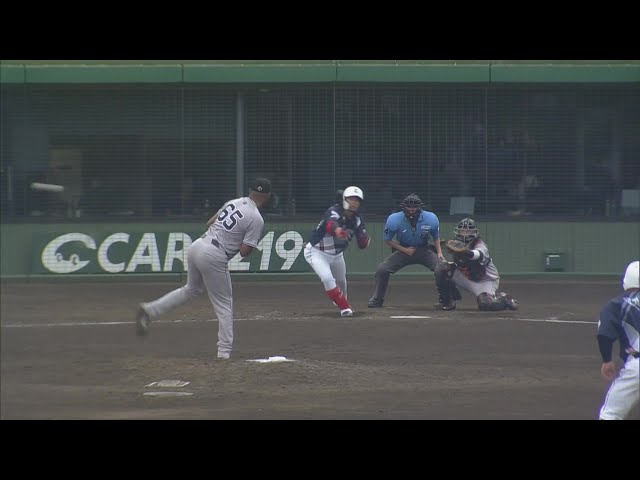 【ファーム】技ありの一打!! ライオンズ・高木渉のタイムリーヒットでリードを広げる!!  2024年7月6日 埼玉西武ライオンズ 対 読売ジャイアンツ