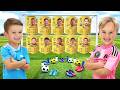 Mike And Chris Collect Soccer Cards For Helping Uncle
