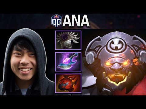 OG.ANA SMURF AXE WITH 21 KILLS - DOTA 2 7.28 GAMEPLAY