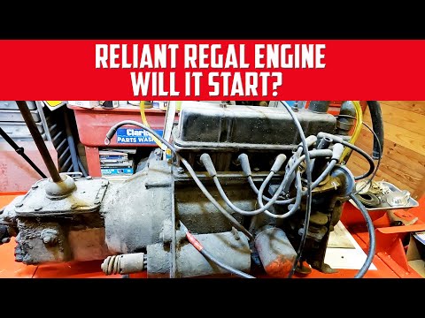 Reliant Regal Engine Stood In Workshop for 8 Years