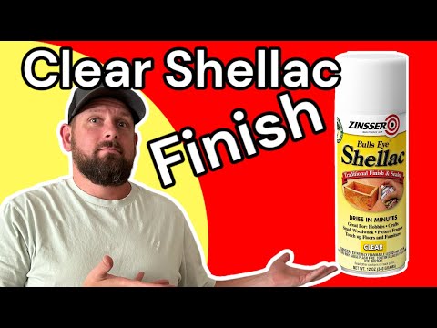 Shellac Clear Spray Finish Review #shellac #finish #lacquer
