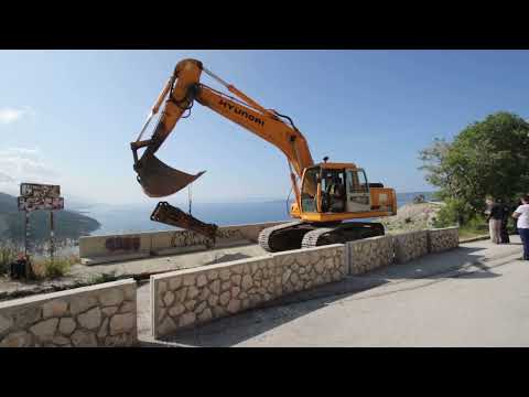 Pripreme za rušenje bespravno sagrađenih objekata u uvali Vruja