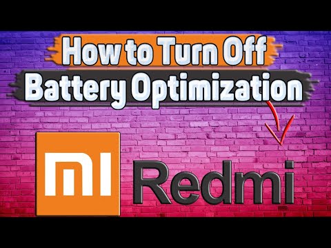 How to Turn Off Battery Optimization on Redmi?