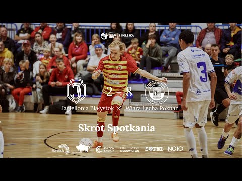 Jagiellonia Białystok - Wiara Lecha Poznań 2-8 | SKRÓT | 12.10.24 | 3 kolejka, 1 liga futsalu
