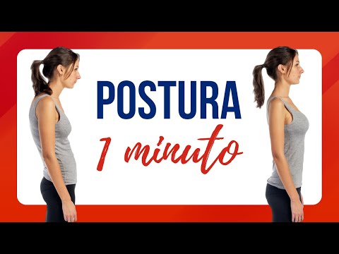 EASY 1-MINUTE POSTURE EXERCISE - How to Improve Kyphosis at Home