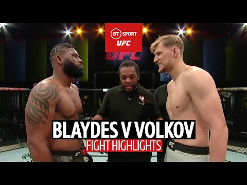 Curtis Blaydes v Alexander Volkov | Fight Highlights