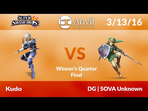 Anvil Smash #43: [WQ] Kudo (Sheik) vs DG | SOVA Unknown (Link)