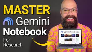 Gemini Notebook Full Course For Research - Master “NotebookLM 2 0” in 