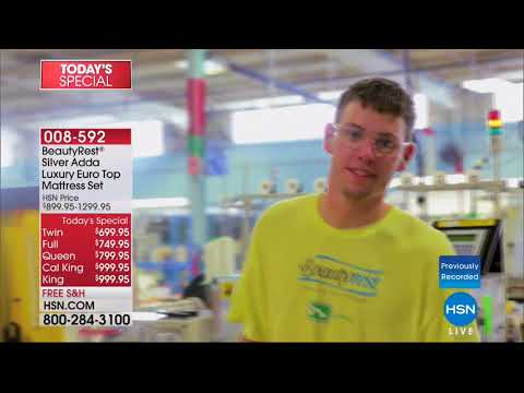 HSN | Beautyrest Mattresses 09.03.2018 - 03 AM