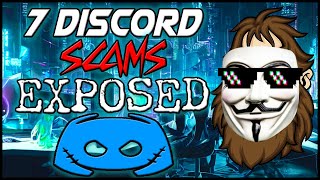 7 Discord Scams EXPOSED!! Avoid These Scams At All Costs!!! 😈🖥🤯😲💢🤷♂️