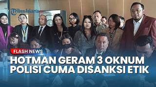 Kasus Rudapaksa Calon Polwan di Jambi, Hotman Paris Kecewa Oknum Polisi Cuma Kena Sanksi Etik