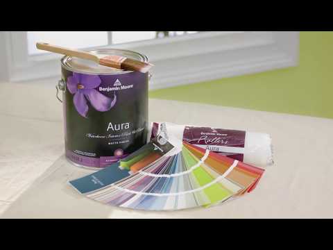 Краска Benjamin Moore Aura Interior Matte Finish 3.78л - фото 1 - id-p236340353