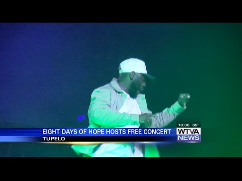 VIDEO: Eight Days of Hope hosts free concert