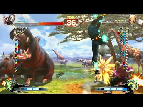 HIROPON309 [Seth] vs profecery [Gen] SSF4 Japanese Online Ranked Matches - TRUE-HD