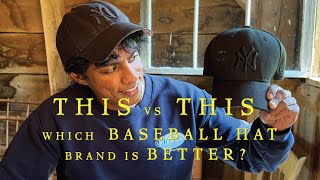 A GAY REVIEW OF BASEBALL HATS - The top 2 brands; which one 