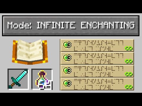 Minecraft UHC but with INFINITE Enchants..