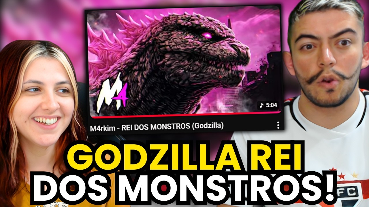 M4rkim - REI DOS MONSTROS (Godzilla) | react