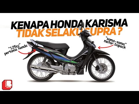 Kenapa Honda Karisma Tidak Selaku Honda Supra ?? | Motor 125cc pertama Di Indonesia