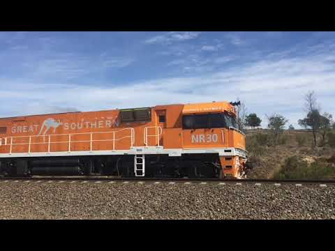 Journey Beyond’s (great southern) passenger train on its inaugural run 7/12/19
